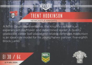 2017 NRL Elite - Elite Impact #EI29 Trent Hodkinson Back